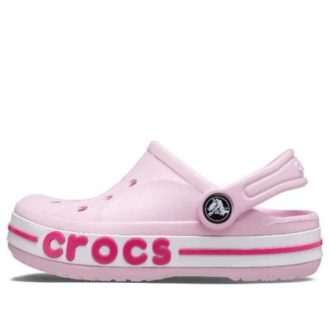 Crocs (GS) バヤバンド クロッグ “ピンクホワイト” 207019-6TG