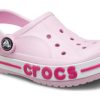 Crocs (GS) バヤバンド クロッグ “ピンクホワイト” 207019-6TG