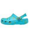 Crocs (GS) クラシック フードプリント クロッグ “デジタルアクア” 207150-4SL