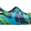 Crocs (GS) クラシック ラインド マーブル クロッグ “ブルー タイダイ” 207238-4HQ