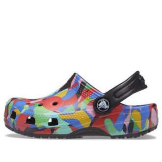 Crocs (GS) クラシック バブルブロック クロッグ “マルチカラー” 207320-0C4