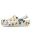 Crocs (GS) クラシック シーズナル プリント クロッグ “ホワイトマルチ” 207345-94S