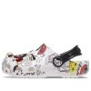 Crocs (GS) クラシック クルエラ クロッグ “ホワイト ブラック” 207397-100