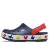 Crocs (GS) ファンラボ ミッキーライト クロッグ “ネイビーマルチ” 207459-410