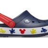 Crocs (GS) ファンラボ ミッキーライト クロッグ “ネイビーマルチ” 207459-410