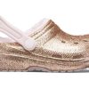 Crocs (GS) クラシック ラインド グリッター クロッグ “ゴールド ピンク” 207462-2UB