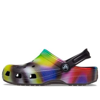 Crocs (GS) クラシック ソラライズド クロッグ “ブラックマルチ” 207587-0C4