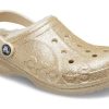 Crocs (GS) バヤ ラインド グリッター クロッグ “ゴールド” 207656-11S