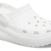 Crocs (GS) クラシック キューティー クロッグ “ホワイト” 207708-100