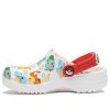 Crocs (GS) クラシック ポケモン クロッグ “ホワイトレッド” 207754-94S