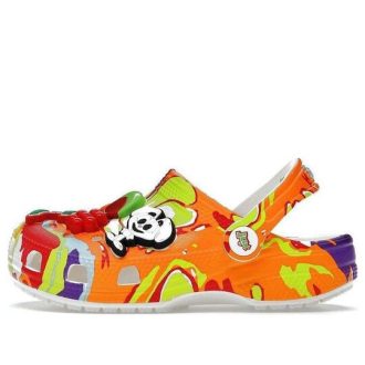 Crocs (GS) クラシック トリックス クロッグ “オレンジマルチ” 207926-94S