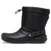 Crocs (GS) クラシック ラインド ネオ パフ ブーツ “コアブラック” 207940-001