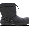 Crocs (GS) クラシック ラインド ネオ パフ ブーツ “コアブラック” 207940-001