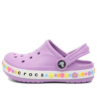 Crocs (GS) バヤバンド チャームバンド クロッグ “オーキッド” 208101-5PR
