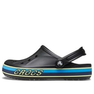 Crocs (GS) バヤバンド スポーツバンド クロッグ “ブラックブルー” 208321-0C4