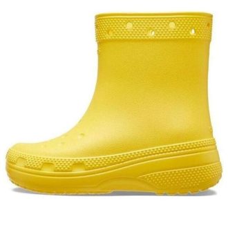 Crocs (GS) ウェリントンブーツ クラシックブーツ “イエロー” 208544-75Y