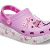 Crocs (GS) キューティークラッシュクロッグ「バービー タフィー ピンク」208805-6SW