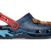 Crocs (GS) 呪術廻戦 クラシッククロッグ “ブルーレッド” 208807-410