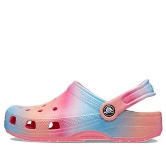 Crocs (GS) クラシックカラー ディップ クロッグ “ピンク ブルー オレンジ” 209041-6WA