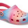 Crocs (GS) クラシックカラー ディップ クロッグ “ピンク ブルー オレンジ” 209041-6WA