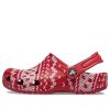 Crocs (GS) クラシック ホリデー セーター クロッグ “レッド ホワイト” 209221-90H