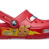 Crocs (GS) ライトニング・マックィーン ライトアップ クロッグ “レッド” 209381-610