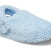 Crocs (GS) クラシック コジー スリッパ「ブルー カルサイト」 209386-4NS