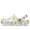 Crocs (GS) クラシック キャラクター プリント クロッグ “ホワイト” 209697-9DH