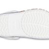 Crocs (GS) バヤバンド レインボー グリッター クロッグ “ホワイトレッド” 209731-100