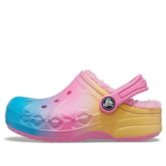 Crocs (GS) Baya プリント ライニング クロッグ “ピンク レモネード マルチ” 205888-6SO Crocs (GS) Baya プリント ライニング クロッグ “ピンク レモネード マルチ” 205888-6SO