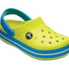 Crocs (GS) Crocband ラウンドトゥ クロッグ “イエローブルー” 204537-73E