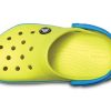 Crocs (GS) Crocband ラウンドトゥ クロッグ “イエローブルー” 204537-73E