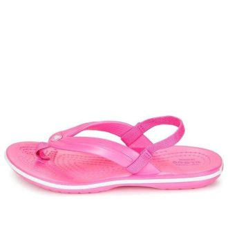 Crocs (GS) Crocband フリップフロップ「エレクトリックピンク」205777-6QQ