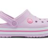 Crocs (GS) Crocband クロッグ “ピンクホワイト” 207005-6GD