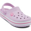 Crocs (GS) Crocband クロッグ “ピンクホワイト” 207005-6GD