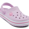Crocs (GS) Crocband Clog “ピンクホワイト” 207006-6GD