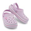 Crocs (GS) Crocband Clog “ピンクホワイト” 207006-6GD