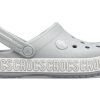 Crocs (GS) Crocband Logo Mania クロッグ “グレーシルバー” 205992-00J