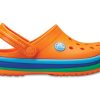 Crocs (GS) Crocband Rainbow Band クロッグ “オレンジブルー” 205205 -80O