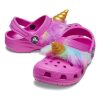 Crocs (GS) クラシック I AM ユニコーン クロッグ “フクシアゴールド” 209081-6UB