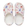 Crocs (GS) クラシック キャラクター プリント クロッグ K “ホワイト レッド ブルー” 209695-9CD