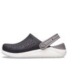 Crocs (GS) LiteRide クロッグ “ブラック グレー ホワイト” 205964-066