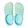 Crocs (GS) LiteRide クロッグ「ネオミントホワイト」205964-3TM