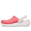 Crocs (GS) LiteRide クロッグ “ホワイトピンク” 205964-6EW