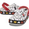 Crocs (GS) クラシック x ミッキーマウス クロッグ “ホワイト レッド ブラック” 208866-100