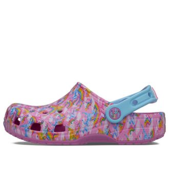 Crocs (GS) x Lisa Frank クラシッククロッグ「ピンクブルー」208826 Crocs (GS) x Lisa Frank クラシッククロッグ「ピンクブルー」208826