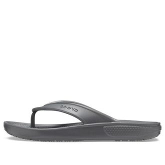 Crocs Kadee サマー フリップフロップ ユニセックス グレー 206119-0DA