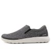 Crocs Kinsale Static スリッポンシューズ “グレーホワイト” 203977-01R