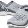 Crocs LiteRide 2.0 クロッグ「ライトグレー」206708-0DT