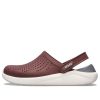 Crocs LiteRide ユニセックス ブラウン サンダル 204592-616